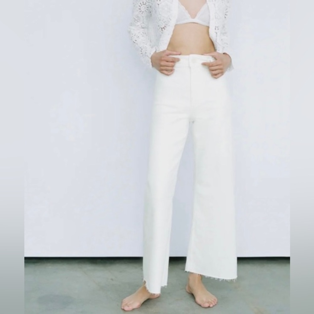 Zara // the marine straight in off white